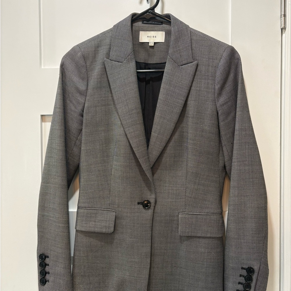 REISS Gray Women's Blazer